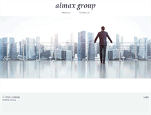 Tablet Screenshot of almaxgroup.com